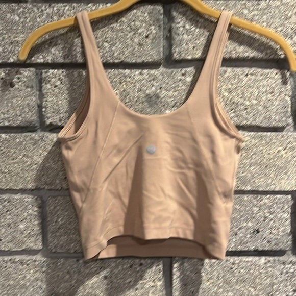 Lulu Lemon Align Top Cream Sz 2 - Picture 6 of 6